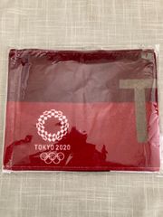 TOKYO2020 머플러 타올 홍·금(도쿄 2020 올림픽 엠블럼)