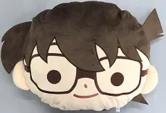 【中古】クッション・抱き枕・本体 江戸川コナン 特大クッション 「セガ ラッキーくじONLINE 名探偵コナンカフェ -POLICE×CAFETERIA-」 Wラッキー賞