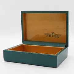 良品 ロレックス 空箱/BOX 腕時計用 グリーンカラー レディース/メンズ 良品 ロレックス 空箱/BOX 腕時計用 グリーンカラー レディース