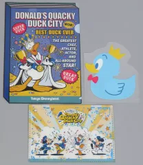 【中古】クリアファイル 集合 クリアホルダーセット(3枚セット) 「ディズニー・パルパルーザ”ドナルドのクワッキー・ダッグシティ”」 東京ディズニーランド限定