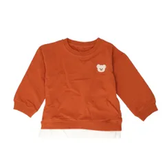 ☆ ブラウン ☆ 100cm ☆ ベビー トップス トレーナー くま 上下セット ysbaby5508 ベビー服 かわいい スウェット上下 スウェットセット トレーナー パンツ ズボン 長袖 トップス 男女兼用 パジャマ ルームウェア 男の子 女の子