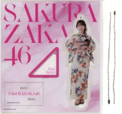 【中古】キーホルダー 守屋麗奈 アクリルスタンドキーホルダー(2024年 浴衣) 「櫻坂46『三期生ライブ』」