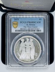 特価】2021 ウナ ライオン 銀貨 マスターピース版 pcgs 準最高鑑定