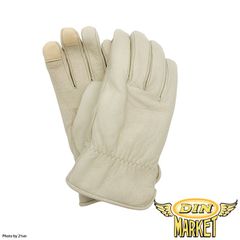 DEER SKIN GLOVE THINSULATE アイボリー ウィンターグローブ