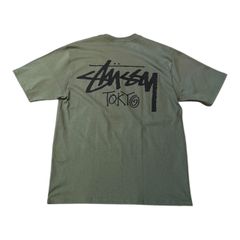 2025SS Stussy Tokyo Exclusive TEE Olive M 未使用品