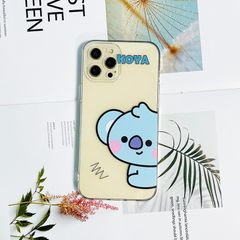 ❤️残り僅か 防弾少年団 KOYA iPhone 11ProMax　可愛い 韓国 iPhoneケース  BT21 グッズ おしゃれ スマホケース ビーティー21 レンズ保護 耐衝撃 アイフォン ケース かわいい 携帯カバー キャラクター おもしろ シリコン