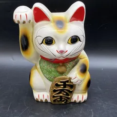 招き猫 御所人形 白磁陶器 アンティーク 希少 骨董 豆人形