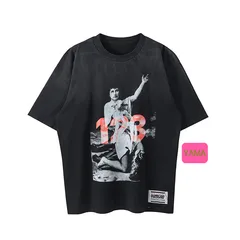 RRR123 フェイスプリントオーバーサイズTシャツ RRR123 フェイスプリントオーバーサイズTシャツ