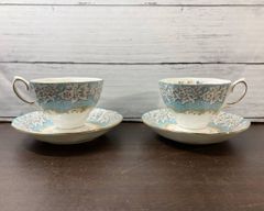 ロイヤルアルバート Enchantment 英国製 カップ＆ソーサー 2客セット☆ｋ77