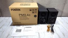 ★状態良好美品★ FOSTEX フォステクス アクティブスピーカー PM0.4c(B) ペア ☆★