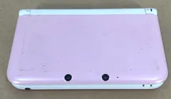 【ジャンク品】ニンテンドー3DS LL ピンク×ホワイト 本体のみ