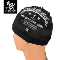 STYLEKEY (スタイルキー) インナーキャップ CHINGON INNER CAP (SK99ET-INCP02) ストリート系 B系 ヘルメット ウェーブキャップ ドゥーラグ