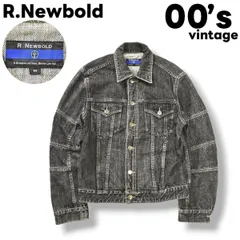 最高の品質の 日本製 GOODHOOD×R.NEWBOLDダメージ加工総柄デニム 