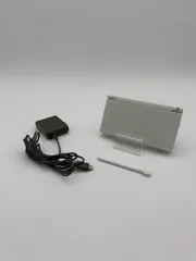 【動作OK・安心補償】 ニンテンドー DS Lite  クリスタルホワイト 本体  USG-001 動作確認済み 0820-215