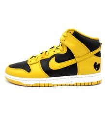 ナイキ NIKE × ウータンクラン WU-TANG CLAN 【 DUNK HIGH RETRO PRM BLACK AND POLLEN HJ4320 001 】 ダンク ハイ レトロ ブラック アンド パラン スニーカー　f25856