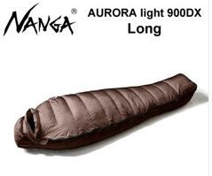 未使用 NANGA/ナンガ AURORA light 900 DX LONG オーロラライト マミーウインター スリーピングバッグ 寝袋 シュラフ キャンプ★