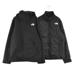 THE NORTH FACE (ザノースフェイス) DRYVENT LONE PEAK TRI JKT ジップアップジャケット 3WAY中綿ライナー付きブルゾン ブラック NF0A52ANのサムネイル