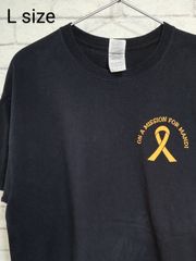L／US古着／Ｔシャツ／GILDAN／バックプリント