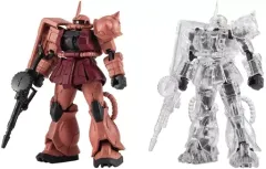【中古】トレーディングフィギュア 全2種セット 「機動戦士ガンダム CAPSULE ACTION シャア専用ザク」