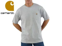 CARHARTT カーハート K87 LOOSE FIT HEAVYWEIGHT POCKET T-SHIRT HEATHER GREY ヘビーウェイト ポケット Tシャツ ヘザーグレー 22310