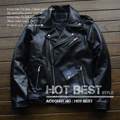 L【新品】15万円 柔らか羊革 ダブルライダースレザージャケット