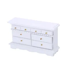 ミニチュアドールハウス 3段引き出し付きローチェスト 1点 ドールハウスアクセサリー ミニチュア家具 1/12 家具 ドールハウスデコレーション 1/12ドールハウス飾り ドールハウス用