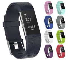 Fitbit Charge 2 対応 交換 バンド（ブラック/ホワイト/ブルー/グレー）ベルト フィットビット チャージ2 グリップ シリコン ソフト スポーツ 交換用バンド 耐水 スポーツ メンズ レディース 記念日 select ギフト プレゼント などに