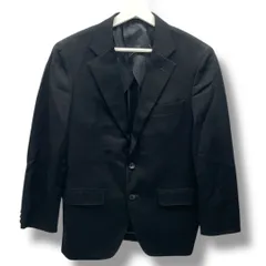 SUIT SELECT スーツセレクト テーラードジャケット カシミヤ混 シルク混 ノッチドラペル SLAP9100 黒 ブラック Sサイズ メンズ 春 ゴーゴー古着久喜倉庫店 45 No.510