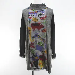 アルベロベロ ブタさんチャーム ニットフクロウセータ－　お値下げ！！ 2025年最新】Alberobello ニット・セーターの人気アイテム