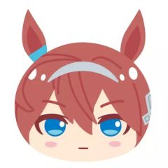 [중고] 봉제인형 마스코트 봉제인형 배지 미호노부르본 [말 딸 프리티더비 오만쥬니기니기 마스코트 3]