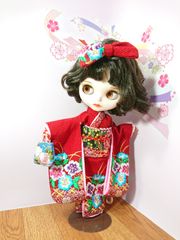 1/6ドール用着物アウトフィットNO9