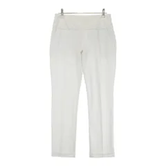 サイズ：M ADIDAS GOLF アディダスゴルフ 2023年モデル ストレッチ アンクルパンツ  ホワイト系 [240101487236] ゴルフウェア レディース ストスト