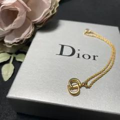 g82 Christian Dior ブレスレット ゴールド CDロゴ ヴィンテージ クリスチャン ディオール