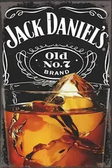 新品 Jack Daniel's ジャックダニエル ブリキ看板 バーインテリア アメリカン雑貨のサムネイル