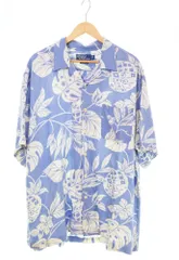ラルフローレン RalphLauren Polo Ralph Lauren 開襟 オープンカラーシャツ アロハシャツ 半袖シャツ マルチカラー LLサイズ 103MT-2664