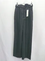 ◇ ◎●未使用● Θ GU ジーユー ストレートパンツ サイズS ブラック系 レディース E  【1410290028407】