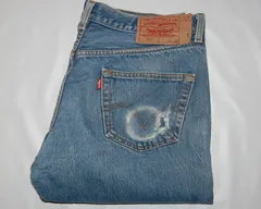 送料無料! L-13 USED Levis リーバイス 501 デニム   実寸W34
