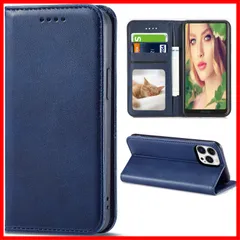 携帯カバー スマホケース PUレザー iPhone15Promaxcase 携帯ケース ストラップホール付きカード収納 ケース ケース マグネット式 アイフォン15プロマックス 手帳型ケース スタンド機能 Max Max (iPhone iPhone15Proのサムネイル