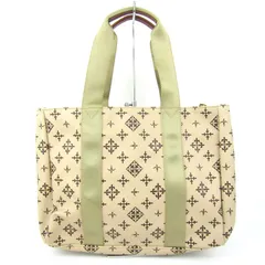 ラシット トートバッグ ハンドバッグ モノグラム 鞄 カバン ブランド レディース ベージュ russet 【中古】