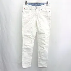 ◇ Θ Levi's リーバイス スキニージーンズ サイズ24 ホワイト レディース E  【1501230046633】