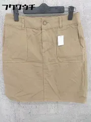 ◇ green label relaxing UNITED ARROWS ミニ 膝丈 タイト スカート 38サイズ ベージュ レディース 【中古】 【1002798930995】