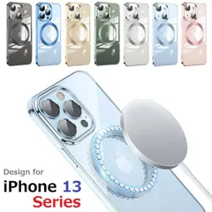 iPhone 13 Pro 6.1inch用 TPU ソフト バックカバー MagSafe充電器対応 バンパー 耐衝撃 衝撃吸収 落下防止 iPhoneケース アイフォンカバー カメラレンズ保護  7色選択