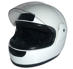 新品！ ZK-500 ヘルメットフルフェイスヘルメット【ホワイト】SG公認 PSC認可  全排気量対応 劣化防止UVカット＆キズに強いハードコート加工済み クリアーシールド付属 盗難防止金属ホルダー フリーサイズ(57～60㎝) 