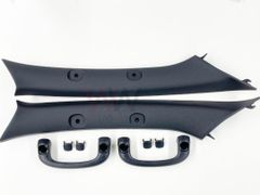 ★新品 200系 ハイエース ダークプライム2 フロントピラー アシストグリップ