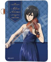 進撃の巨人 Brave Order ミカサ・アッカーマン パスケース 非売品