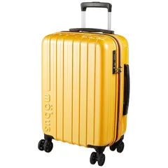 [エー・エル・アイ] スーツケース mobus ハードキャリー 拡張シリーズ 54.5 cm ｲｴﾛｰ