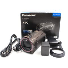 ■新品同様■ Panasonic HC-WX995M-T ブラウン デジタルハイビジョンビデオカメラ 4K パナソニック