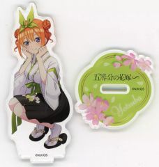 [중고] 아크릴 스탠드 아크릴 패널 나카노 요바 아크릴 스탠드 피규어 [5 등분의 신부 ∽ × TSUTAYA ~ 달콤한 일본식 과자를 당신과 함께 ~]