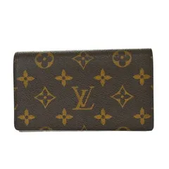 【中古】 ルイヴィトン LOUIS VUITTON ポルトモネ ビエ トレゾール L字ファスナー 二つ折り 財布 モノグラム レザー M61730 09BT128