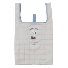 スヌーピー ショッピングバッグ エコバッグM journey ピーナッツ マリモクラフト お買い物かばん キャラクター グッズ 